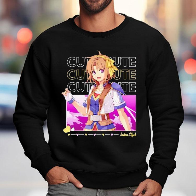 Anelace Elfead Cute Trails In The Sky Legend Of Heroes Shirt