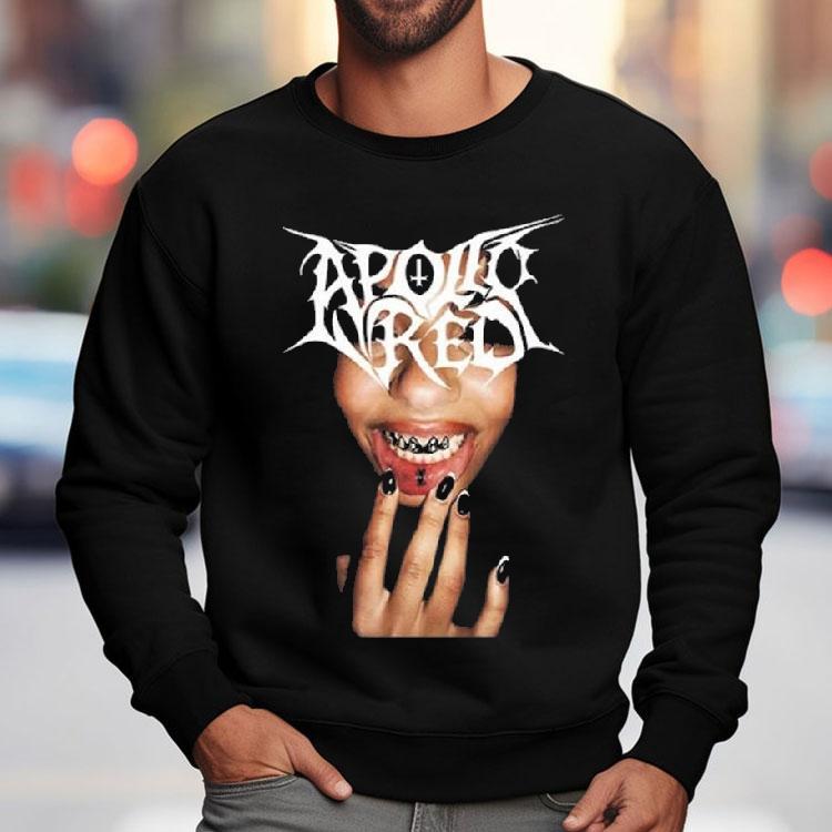 Apollo Red Lip Tat Girl Shirt