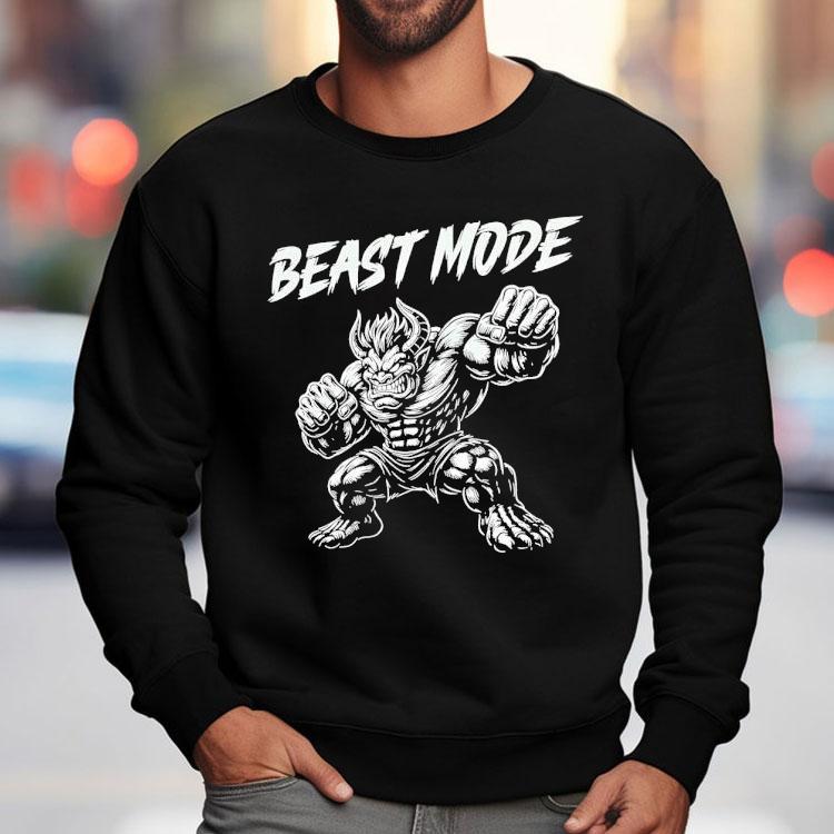 Beast Mode Muscled Bull Shirt