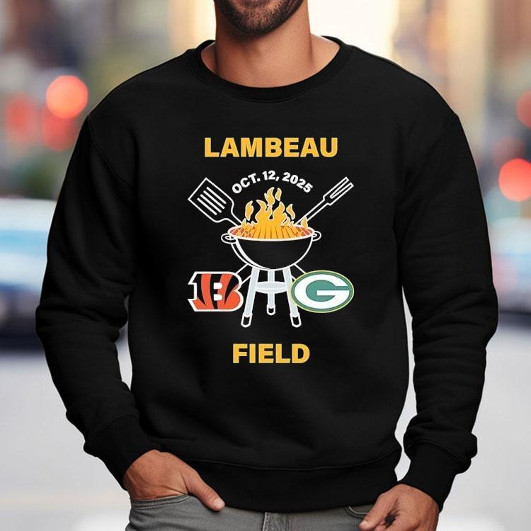 Cincinnati Bengals Vs Green Bay Packers Lambeau Field 2025 Shirt
