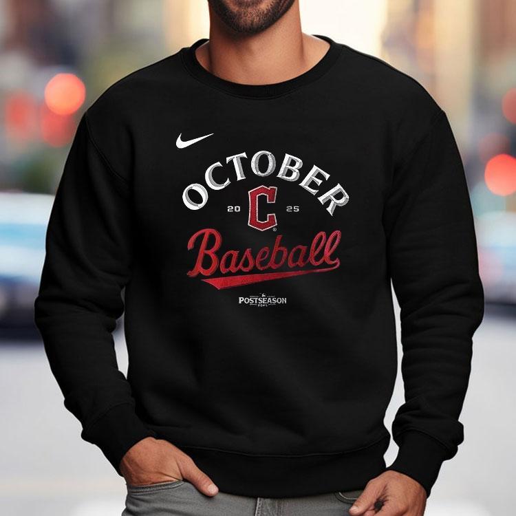 Cleveland Guardians Postseason 2025 October Baseball Logo Shirt