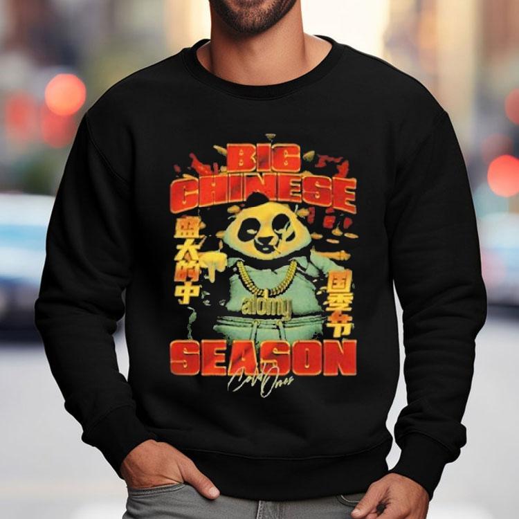 Cold Ones Big Chinese Season Panda Cigarettes Shirt