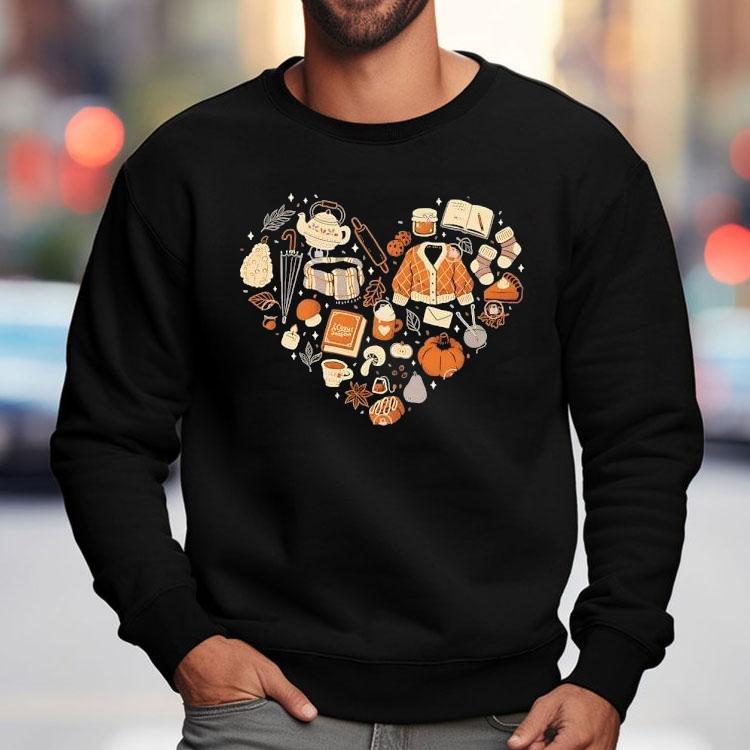Cozy Autumn Heart Shirt