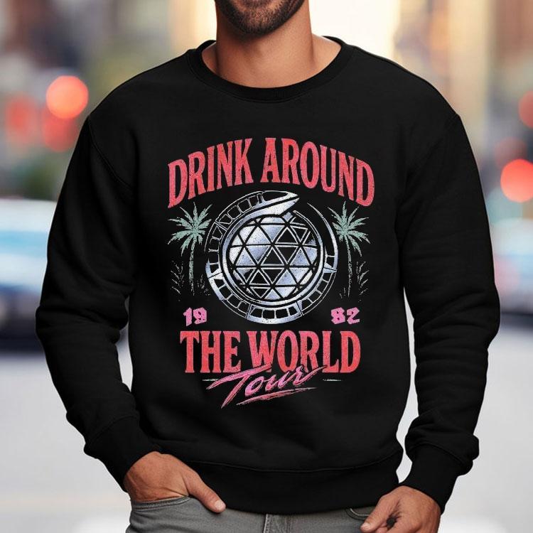 Drink Around The World Tour 1982 Shirt