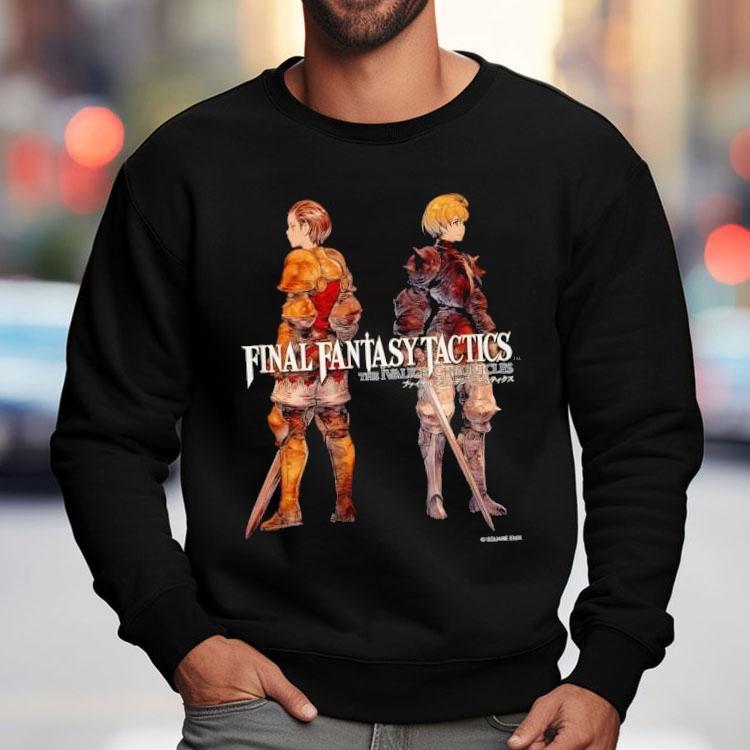 Final Fantasy Tactics The Ivalice Chronicles Delita And Ramza Shirt