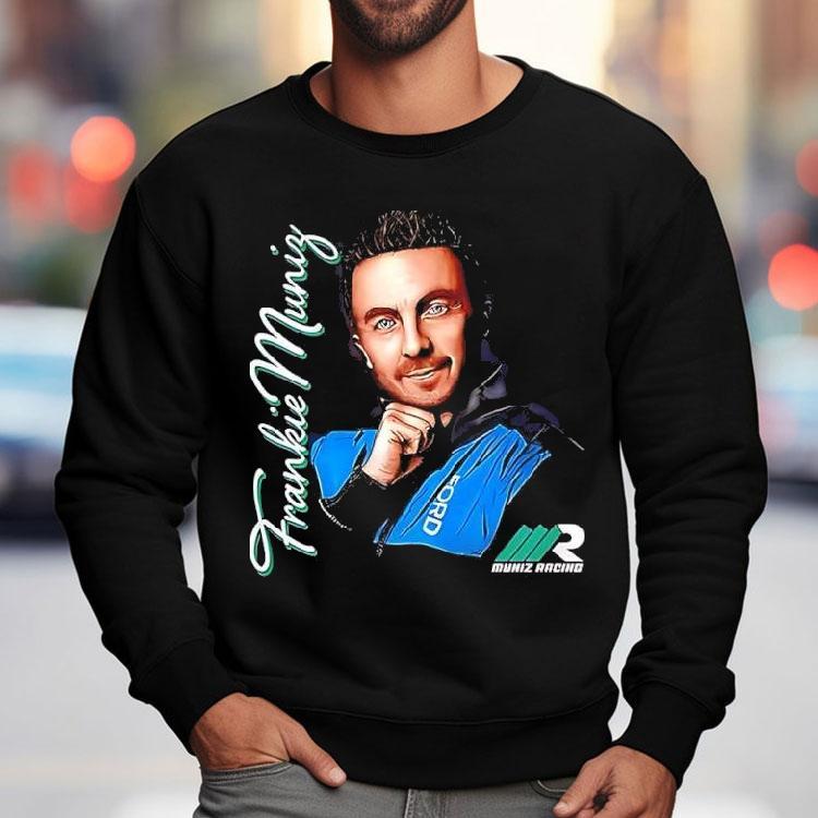 Frankie Muniz Glamour Shot Muniz Racing Graphic Shirt