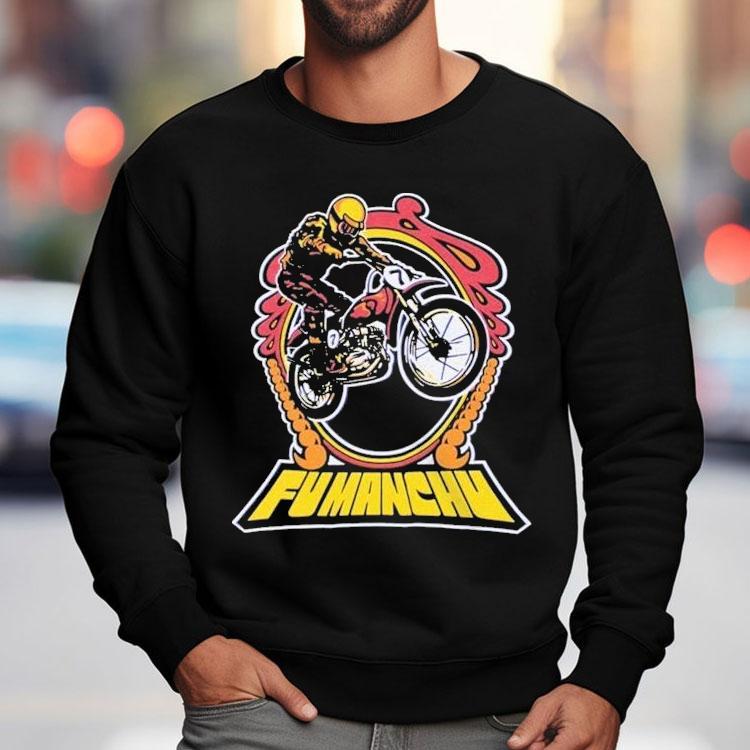 Fu Manchu Bultaco Biker Shirt
