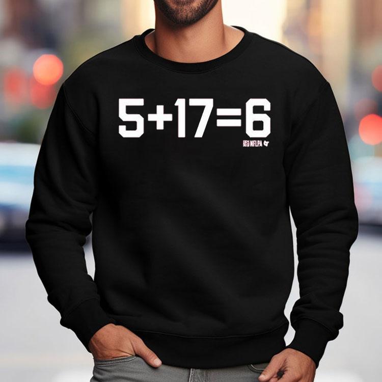 Jayden Daniels And Terry Mclaurin 5 + 17 = 6 Shirt