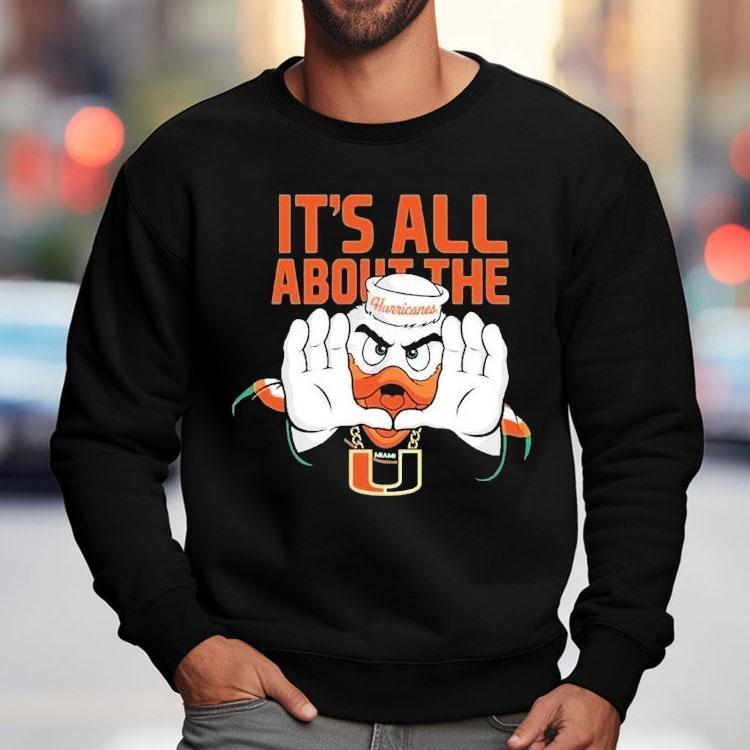 Miami Hurricanes It's All About The Flogrown Rally Mascot Shirt