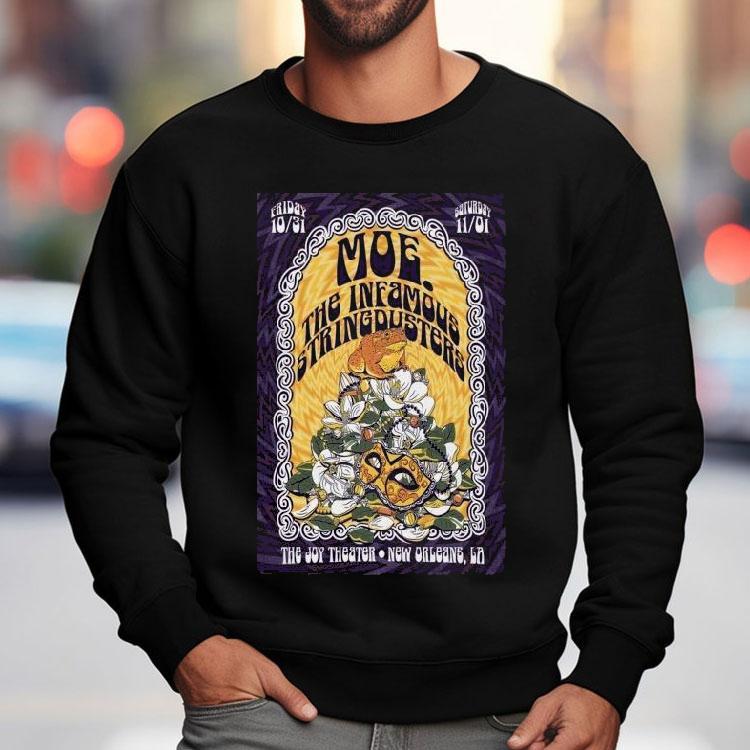 Moe The Joy Theater New Orleans, La Live Oct 31-nov 1 2025 Shirt