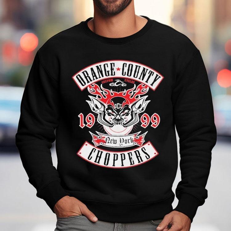 Orange County Choppers Pipes And Flames New York 1999 Shirt
