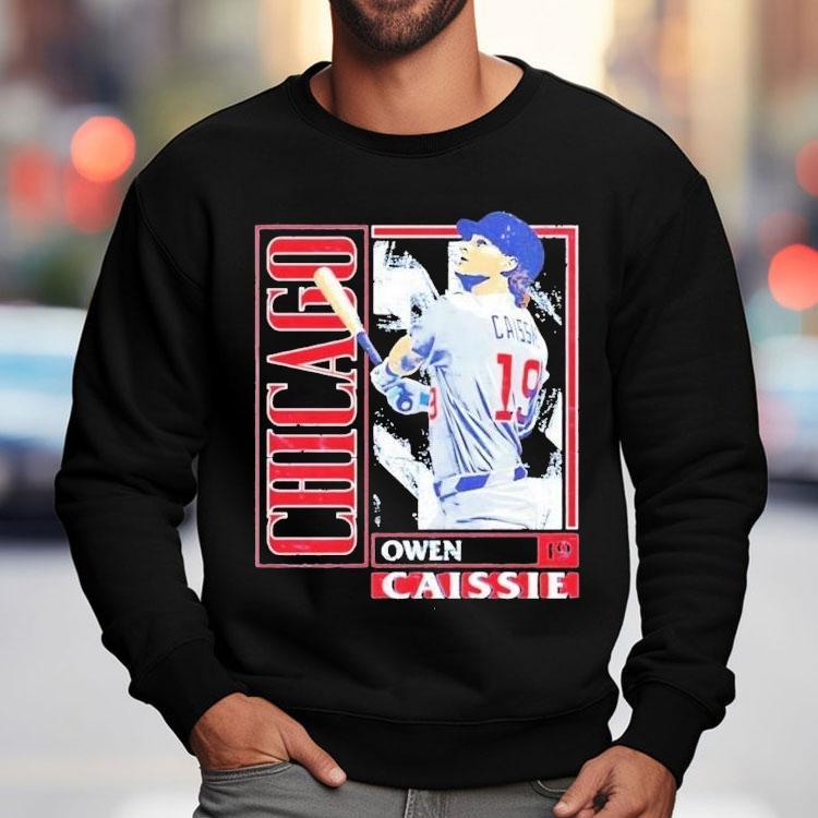 Owen Caissie Chicago Cubs Card Shirt