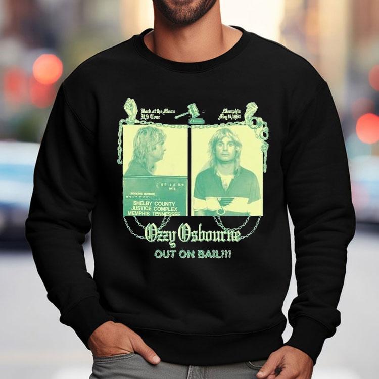 Ozzy Osbourne Out On Bail Shirt