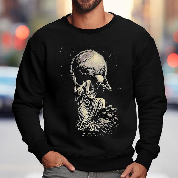 Parkway Drive Live Brussels Tour 2025 Skeleton Shirt