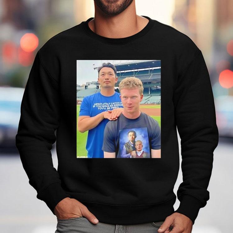 Pete Crow-armstrong And Seiya Suzuki Step Brothers Photo Shirt