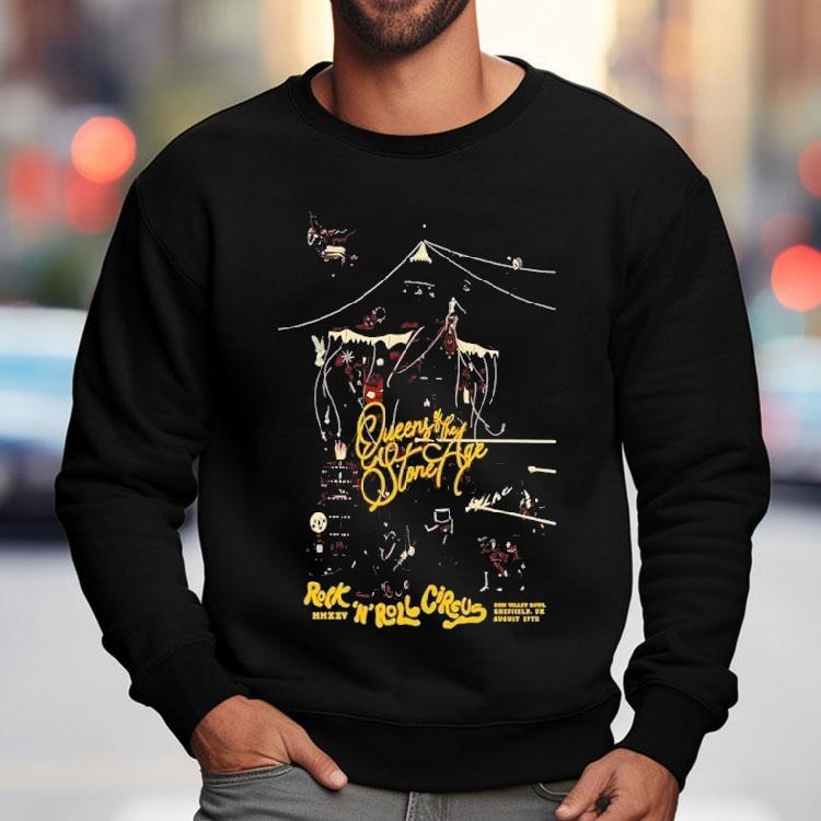 Queens Of The Stone Age Live 2025 Sheffield, Uk Shirt