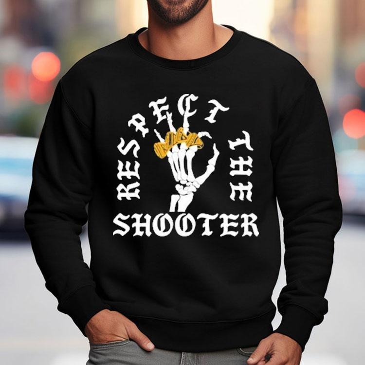 Respect The Shooter Skeleton Rings Shirt