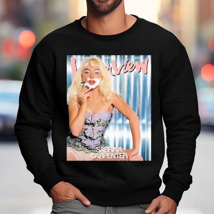 Sabrina Carpenter Graces The Cover Of Interview 562 September 2025 Shirt