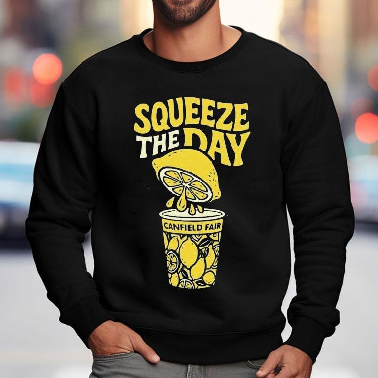 Squeeze The Day Canfield Fair Lemon Shirt