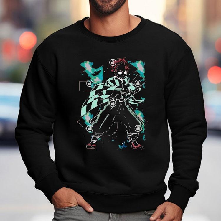 Tanjiro Kamado From Demon Slayer Kimetsu No Yaiba Shirt
