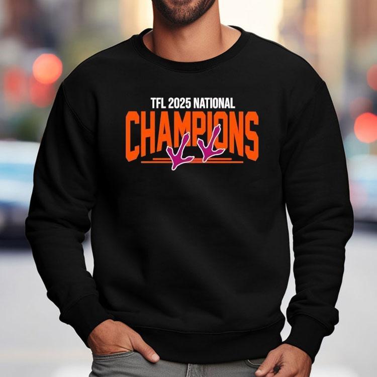 Tfl 2025 National Champions Virginia Tech Hokies Shirt