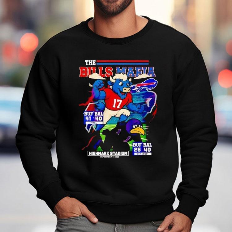 The Buffalo Bills Beat Baltimore Ravens In Highmark Stadium Shirt