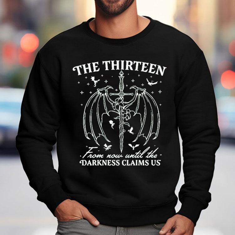 The Roaming Reader The Thirn From Now Until The Darkness Claims Us Sword Shirt