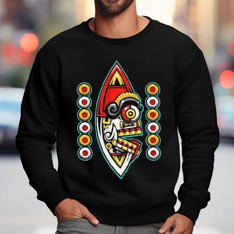 Top Mexica New Year 12 Tecpatl Shirt