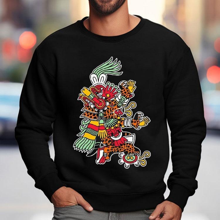 Top Tepeyolohtli Jaguar Tezcatlipoca Shirt