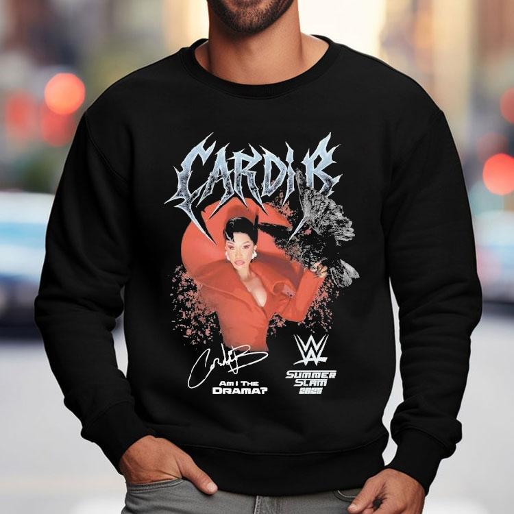 Wwe X Cardi B Am I The Drama Shirt