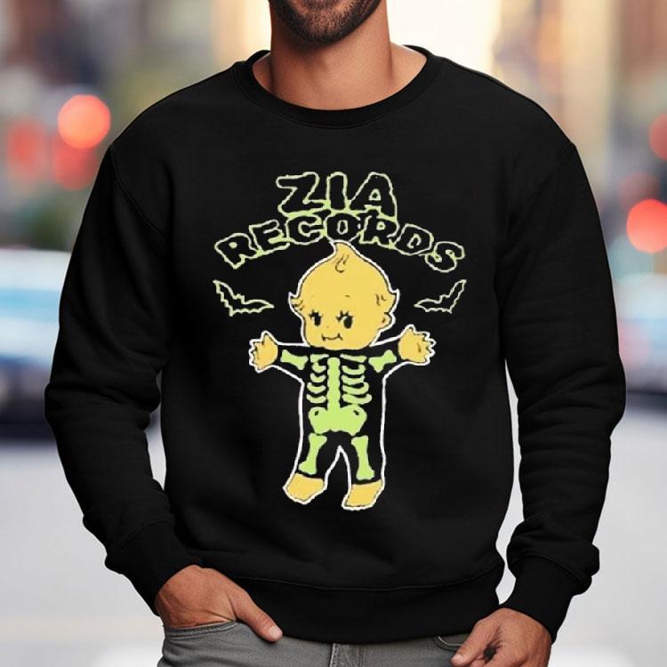 Zia Records Skeleton Baby Shirt